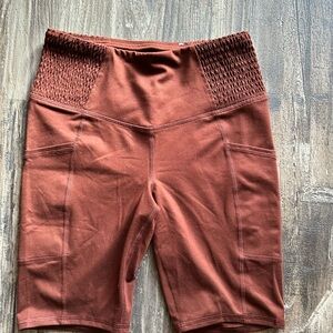 Maurices Women's Brick Red Bike Shorts